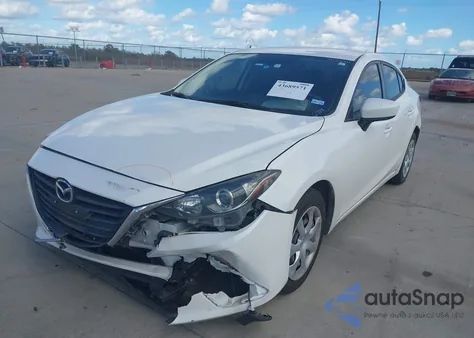 2016 Mazda Mazda3 I Sport z USA, uszkodzony, nr VIN 3MZBM1T7XGM286407